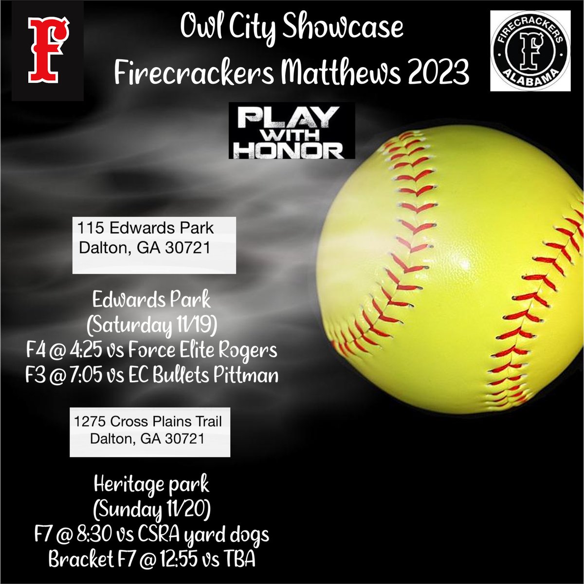 AL Firecrackers (Matthews) (@firecrackers04) on Twitter photo 