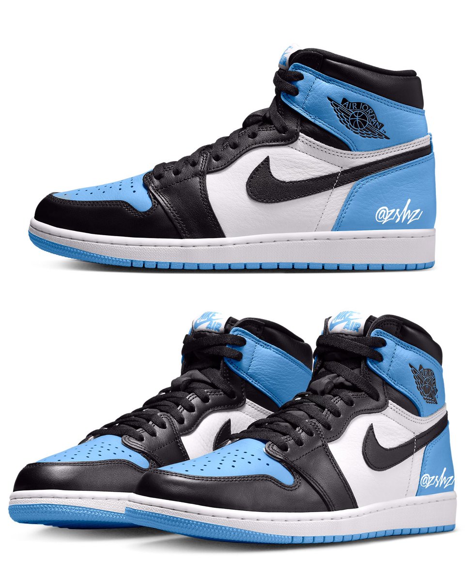 zSneakerHeadz's tweet image. #UniversityBlue Air Jordan 1 High OG releasing on July 8, 2023. ❄️🧊