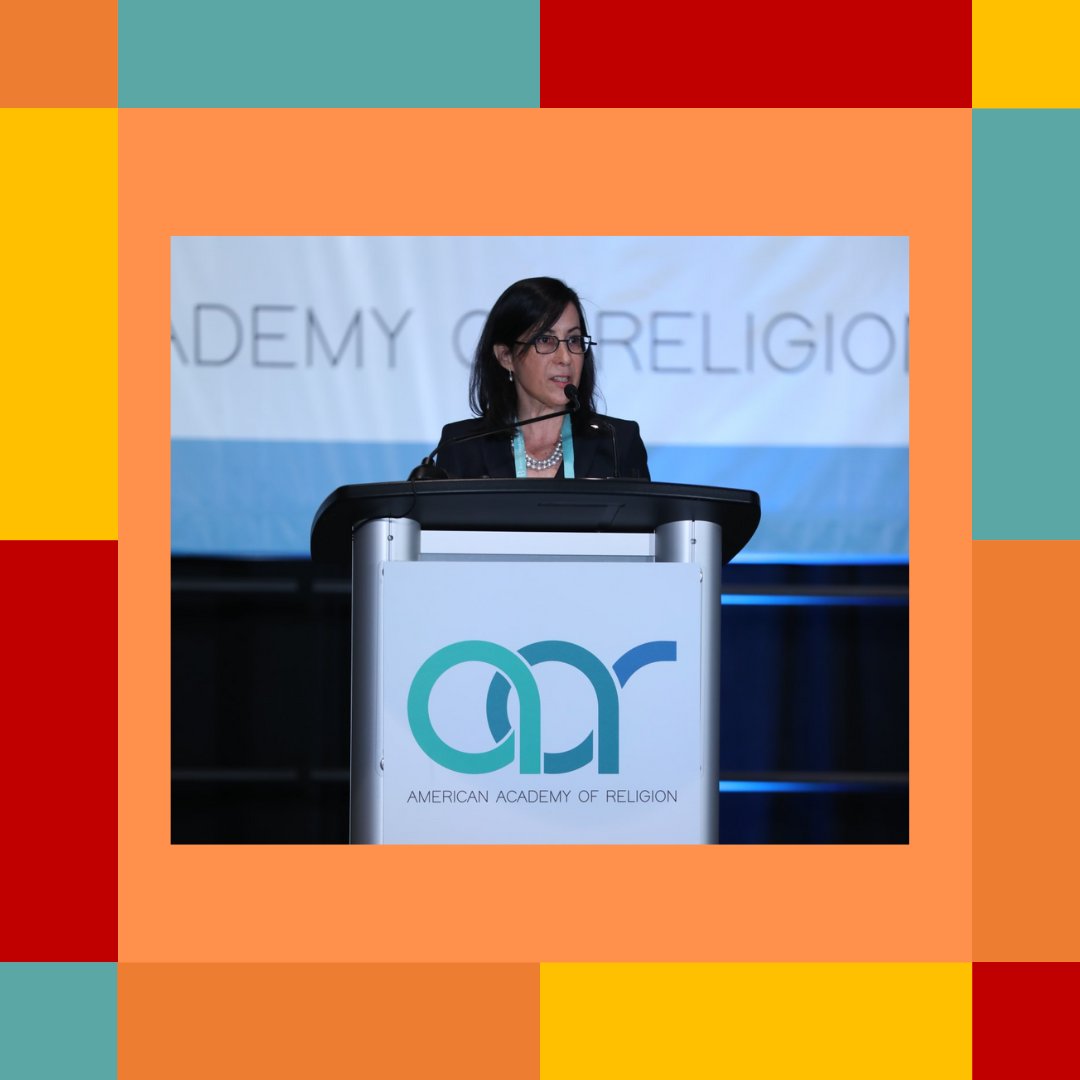 HTIprogram's tweet photo. Join us in celebrating HTI Graduate and Professor of Religion & Latinx Studies @HarvardDivinity, Dr. Mayra Rivera, the first Latina President of the @AARWeb ! If you are attending AAR, join us Nov 19th at 7 pm MDT to hear her presidential address! Felicidades, Mayra!!! #HTIimpact https://t.co/66JN6cd1U2