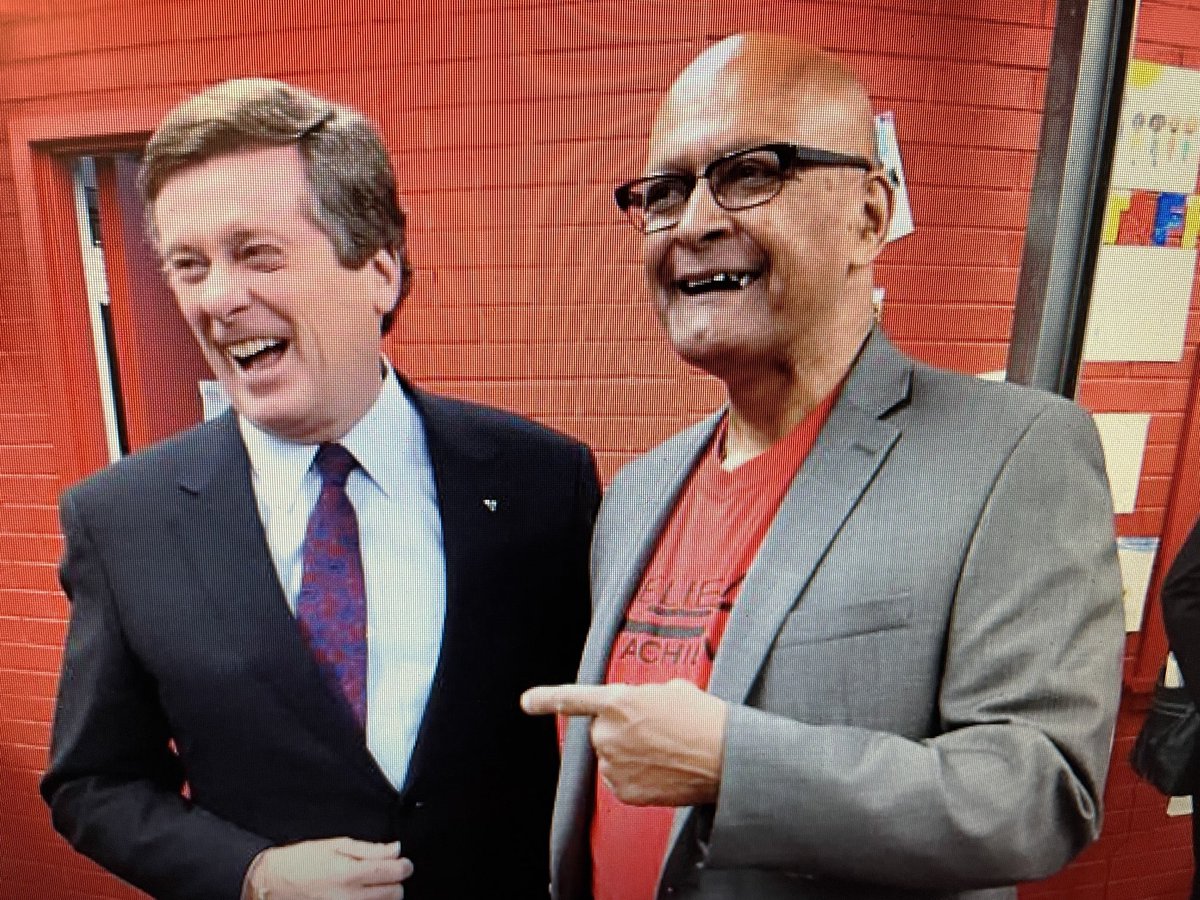 spider_jones's tweet photo. Sharing a laugh with my friend Mayor John Tory one of the nicest guys out here #spiderjones #kathyyoung #donnachild #johnlong #markgrimes #realhollywoodjones #dianeatlas #paulastamp https://t.co/YuLC0D4H1m