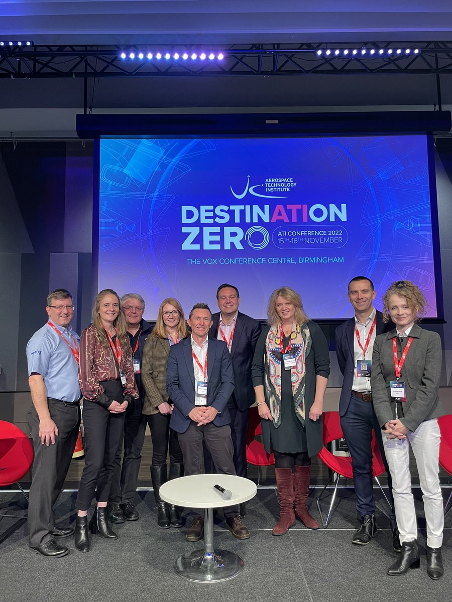 Westminstrwings's tweet photo. Aerospace is one of @HVM_Catapult largest sectors and we had a great cross centre team flying the flag at @UKAeroInstitute conference today #DestinationZero #ATIconf #industrialtransformation https://t.co/37XHo1l2DT