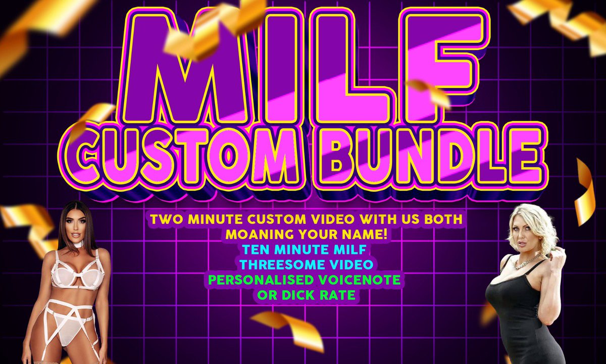 Avakoxxx18+Official on Twitter: "MILF CUSTOM BUNDLE 🎉 @DocLeighdarby