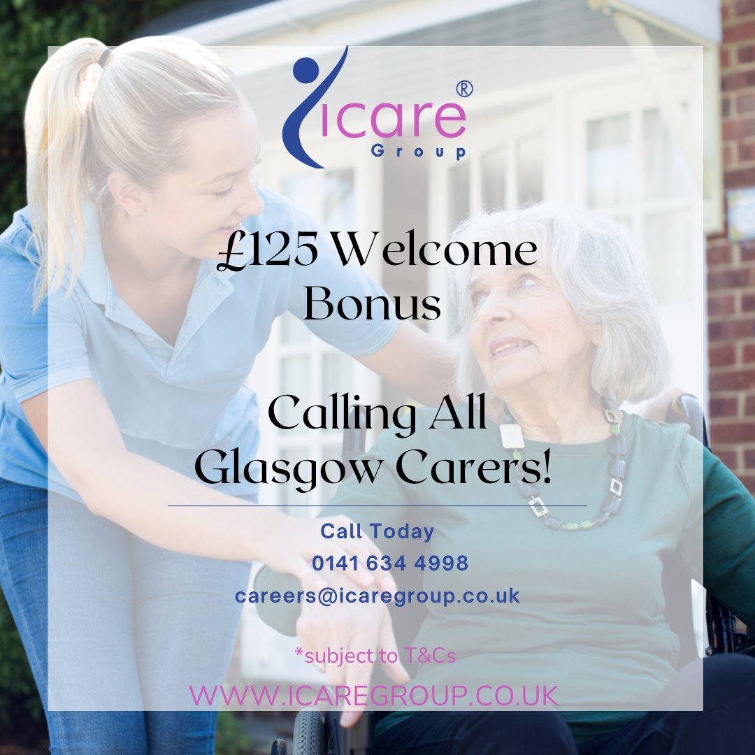 ICaregroup's tweet photo. https://t.co/4WlxjawAmB 

#ICare #jobsearch #glasgow https://t.co/5mLQOE241Y