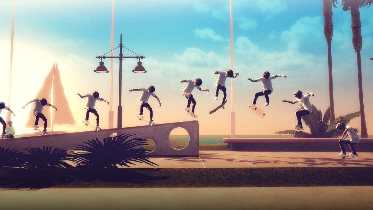 skatecitygame's tweet photo. We’re off to a brand new location for our next update… Can you guess where we’re headed for Skate City’s 6th level?” #skate #gaming https://t.co/29ZT2Toruf