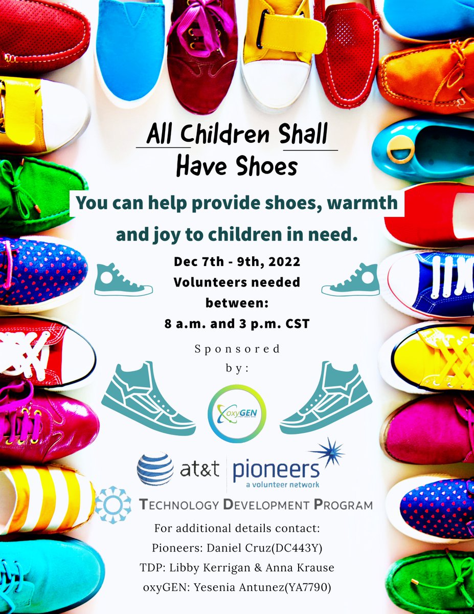OxygenChicago's tweet photo. Chicago's chill season has arrived and to ensure the warmth, and health of our children we are sponsoring a shoe drive.
To volunteer and rsvp, click this link: https://t.co/1gLOYNhO1F.

We will see you there! #oxyGENEG #GivingBackWithPurpose #GivingBackToTheCommunity #LifeAtAtt https://t.co/Lkp89e87MU