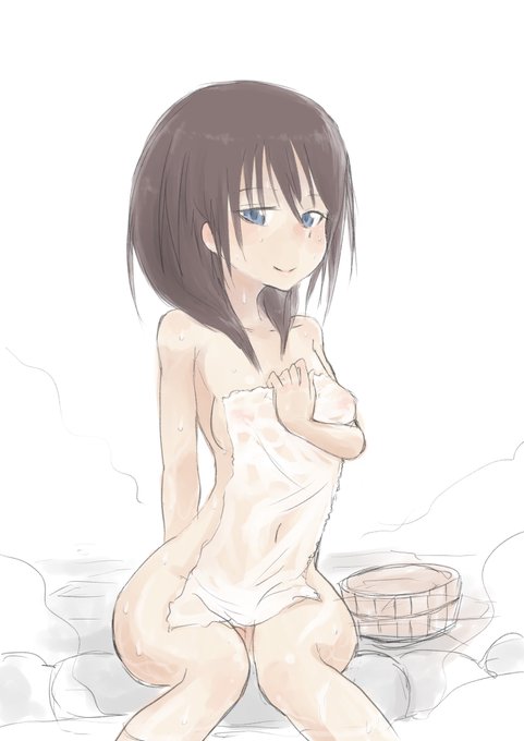 悠都「あれ、隊長も露天風呂入ってたん?」 