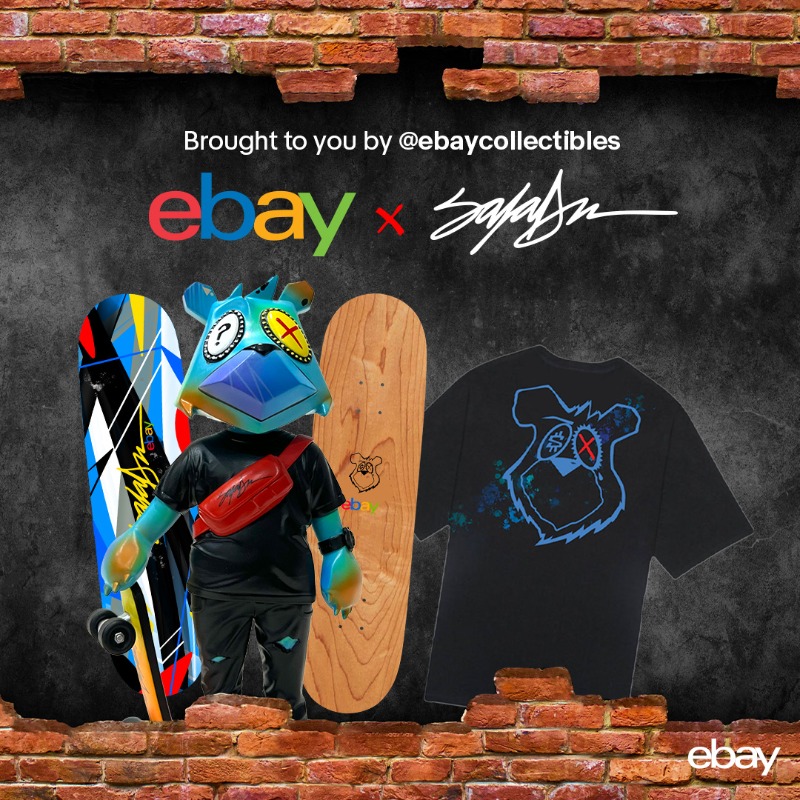 Just ✌️ days until we’re living our best DesignerCon lives. Stop by eBay booth #800 to shop exclusive <a href="/kingsaladeen/">BIG SAL</a> merch, and stay for giveaways, a Cash &amp; Ticket Grab game, “buy now” sales, live auctions, and more. #DesignerCon2022