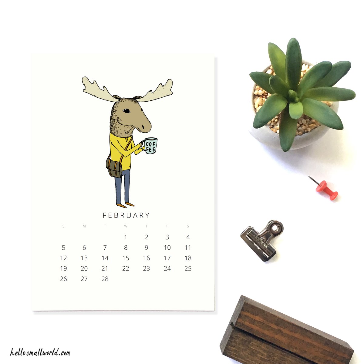 HSWpaper's tweet photo. The 2023 Jaunty Animals calendar is available! #calendars #HSW https://t.co/76eA5cI8bo