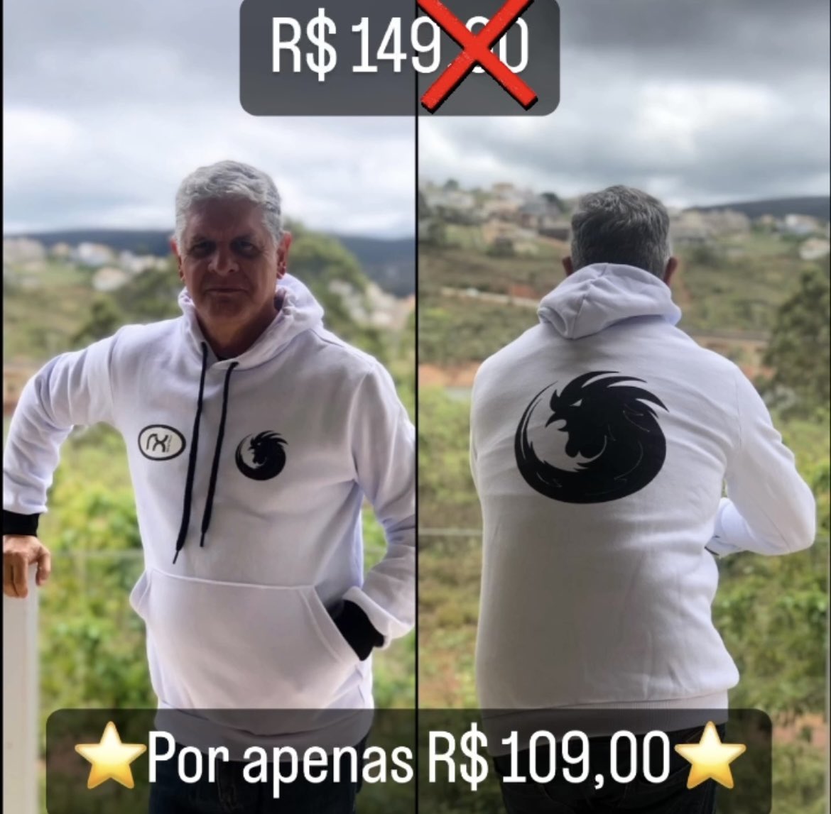 rakdow_'s tweet photo. 🔥🔥SUPER QUEIMA DE ESTOQUE🔥🔥

MOLETOM BRANCO DO GALO 🐓 TODO FORRADO POR APENAS R$ 109,00 REAIS!!!!!! IMPERDÍVEL! TAMANHOS PP E M!!
Compras apenas pelo WhatsApp (31) 99822-2609 ⭐️ Consulte o frete para sua região 🤙🏾 https://t.co/W5RLJ8fNQn