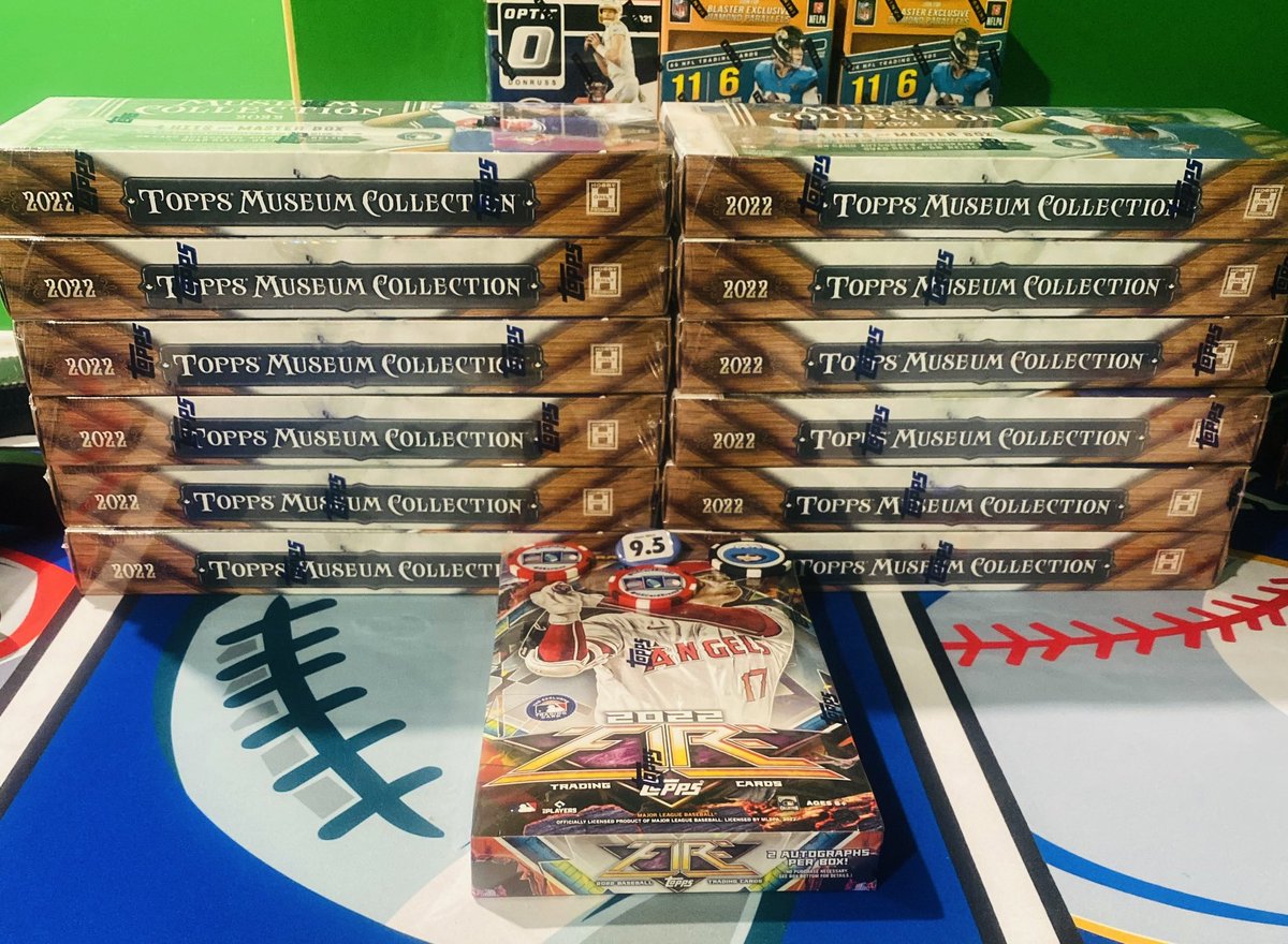 GZCardBreaks's tweet photo. 2022 #ToppsMuseumCollection
PYT FULL CASE BREAK

(1) Who enters this break will win (1) 2022 Topps Fire Hobby Box
 
DM/Comment or claim on the website
https://t.co/IQOex2Iw1C…

Only 4 teams left!!
BREAKS WHEN FULL
@sports_sell
@Hobby_Connect 
@HobbyConnector
@Ruglabok
@ZKazman https://t.co/igotNwfrDy