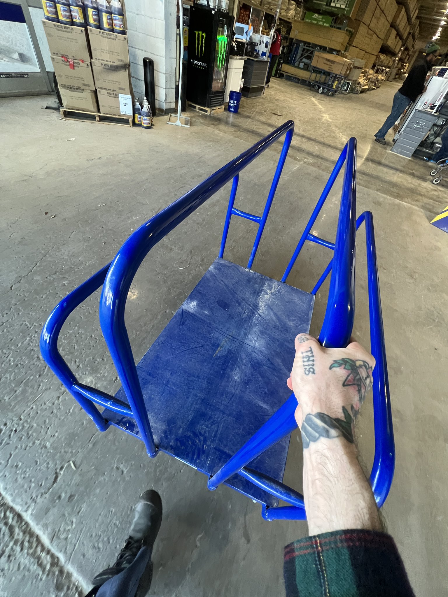 Alan Mandic on Twitter "A brand new lumber cart at Lowes that doesn’t