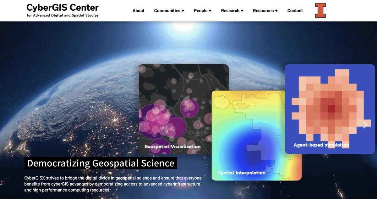 Shaowen Wang (@swuiuc) on Twitter photo Happy #GISDay! To celebrate #GISDay2022, <a href="/CyberGISCenter/">CyberGIS Center</a> has just made a new release of CyberGISX: cybergis.illinois.edu. Check it out: emails.illinois.edu/newsletter/182…. #GIS #geospatial Happy #GISDay! To celebrate #GISDay2022, <a href="/CyberGISCenter/">CyberGIS Center</a> has just made a new release of CyberGISX: cybergis.illinois.edu. Check it out: emails.illinois.edu/newsletter/182…. #GIS #geospatial