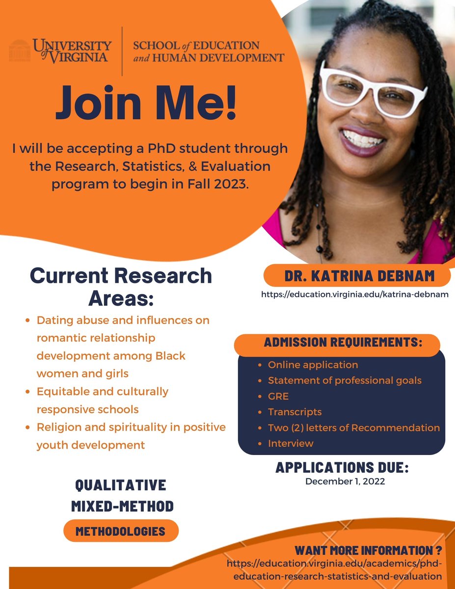 Thank you for everyone's support this week. I'm really proud of the way our community has come together in the wake of this tragedy. I was planning to go all in on recruitment for a PhD student this week, but all I have the energy for is this post. Applications are due 12/1