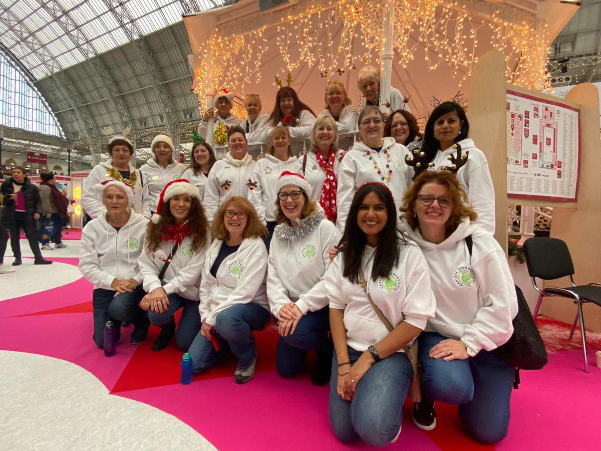 We're excitedly rehearsing our Christmas repertoire ahead of our performance at Ideal Home Show Christmas on Sunday 27th November. Catch us at 1.20pm, 2.40pm and 3.40pm! #idealxmas #christmasacapella #barbershopchorus