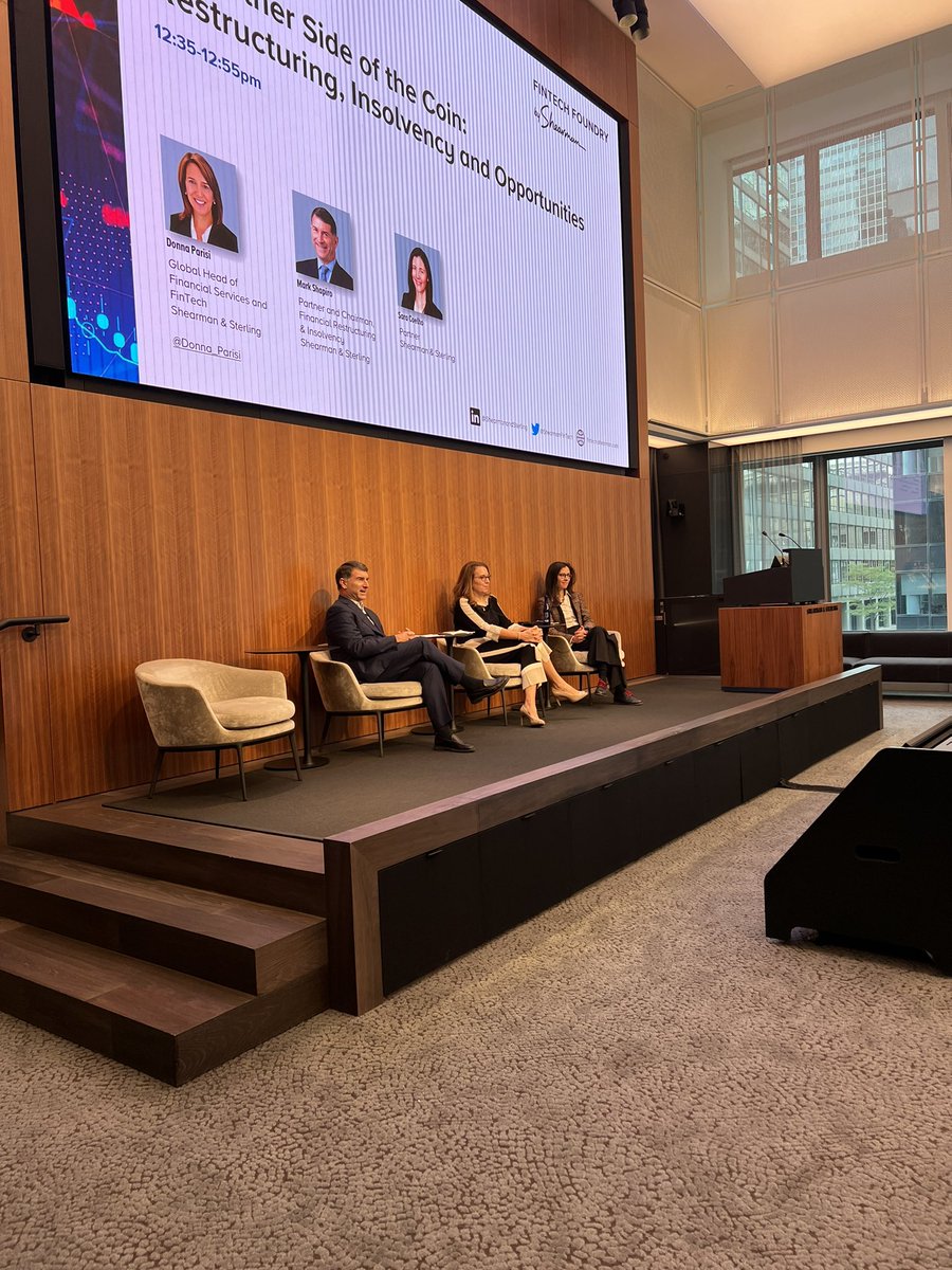 fintechfrank's tweet photo. Former head of restructuring at Lehman Brothers says he doesn’t think there’s ever been a “reorganization of a financial institution in size” via Chapter 11

Creditors are “looking at liquidation value…everyone’s going to have to accept that” https://t.co/pyqjs1AgeR