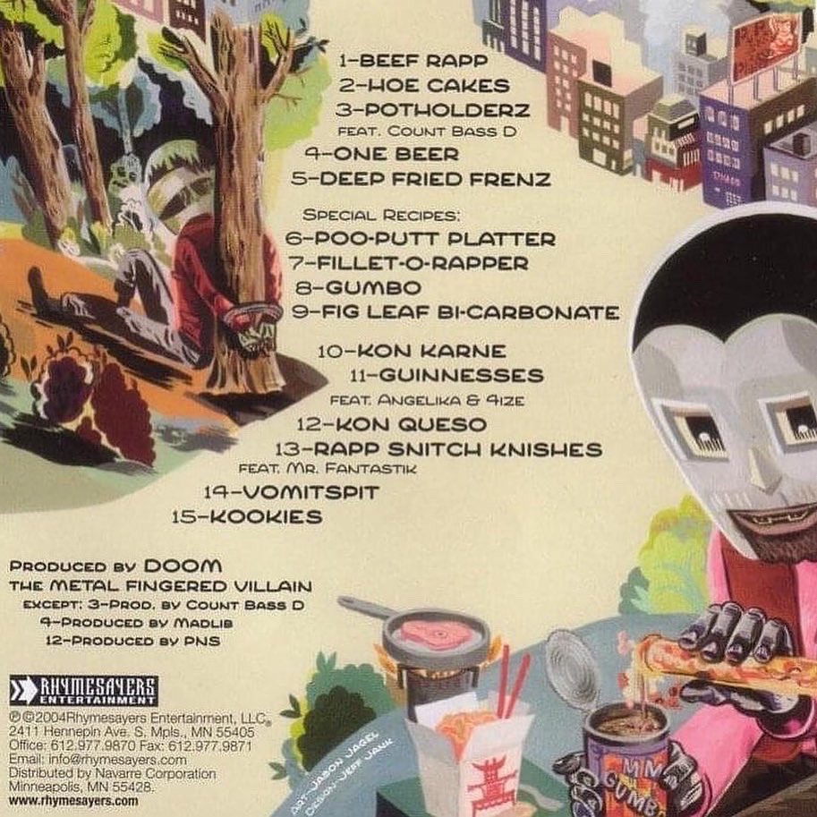 XXL's tweet photo. 18 years ago today, MF DOOM dropped Mm..Food

What’s your favorite song on here? https://t.co/hAg0BOPei4