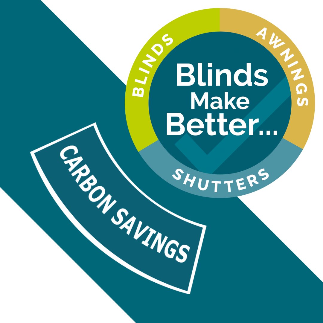 Rely on heating, cooling, and lighting less and boost your carbon savings!

#BlindsMakeBetter