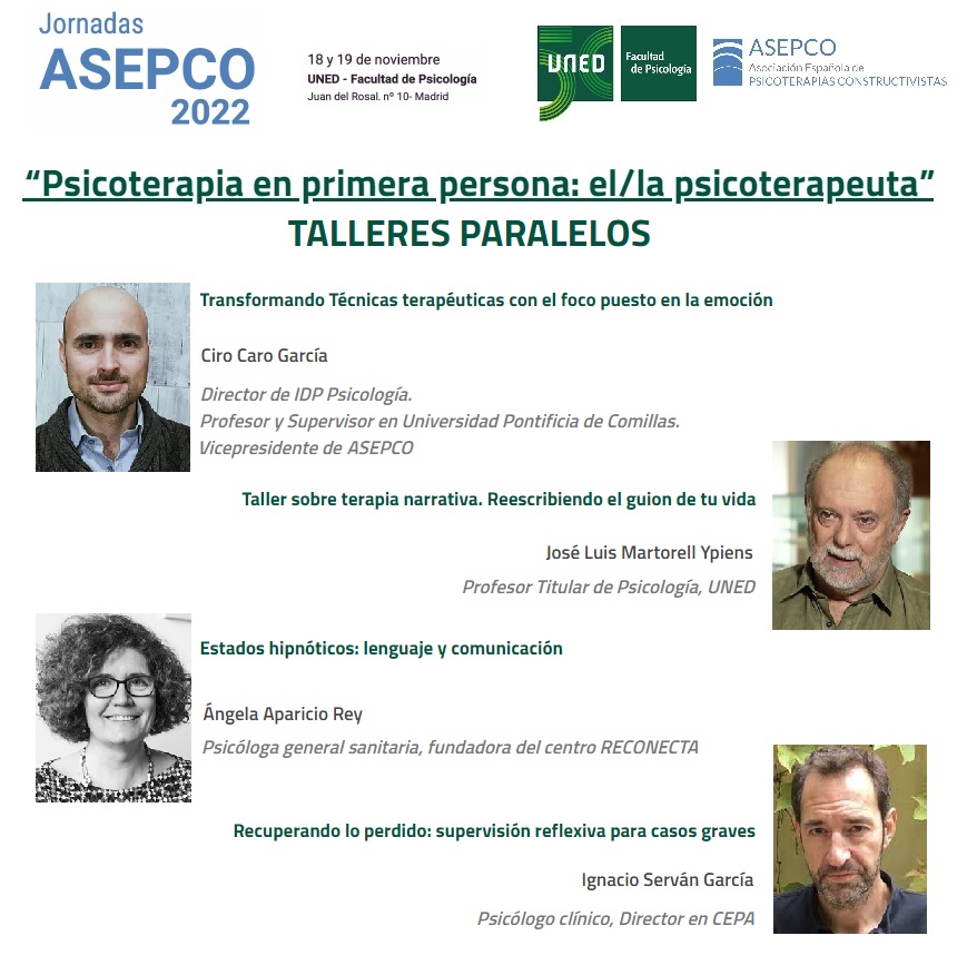 _ASEPCO's tweet photo. ¡Estamos muy contentas de contar con espacios prácticos en nuestra jornada! Por ello, hemos programado varios talleres especialmente diseñados para psicoterapeutas.
¡No pierdas la oportunidad, inscríbete! https://t.co/b1gQMhOOct #UNED50 #ASEPCO #Psicoterapia #psicología #talleres https://t.co/sVhsr7GGkI