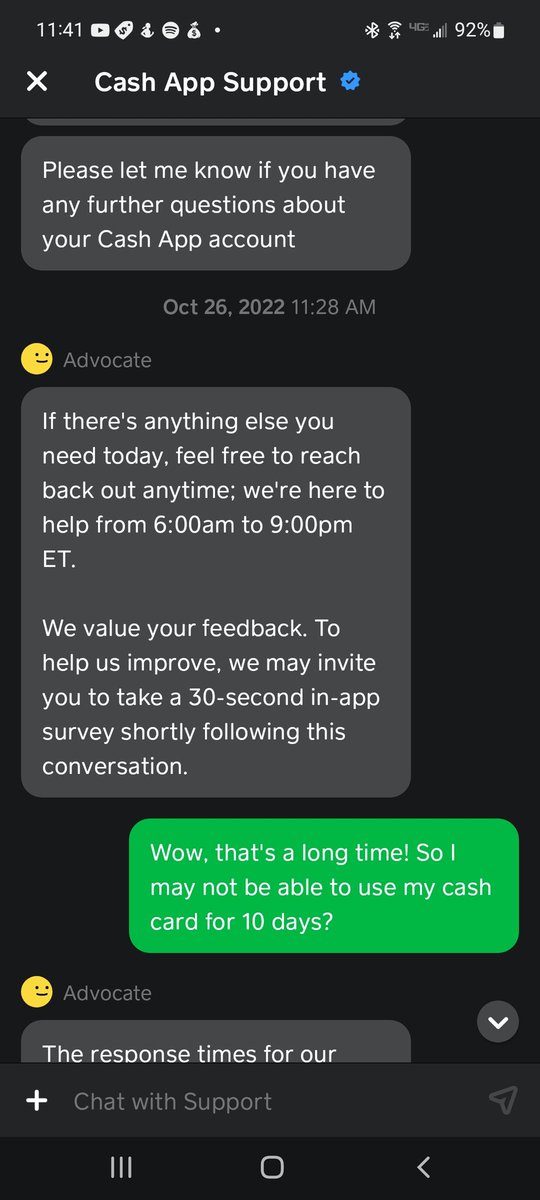 chevonne22's tweet photo. It's like nothing, just nothing. I really feel sorry for people who have their direct deposits going through @CashApp & those who have utilities & other major bills linked to #CashApp. This is a #FailureToCommunicate
#IssaFail #Failure #Trash #CustomerService #CustomerServiceFail https://t.co/ymNtVZjb6Y
