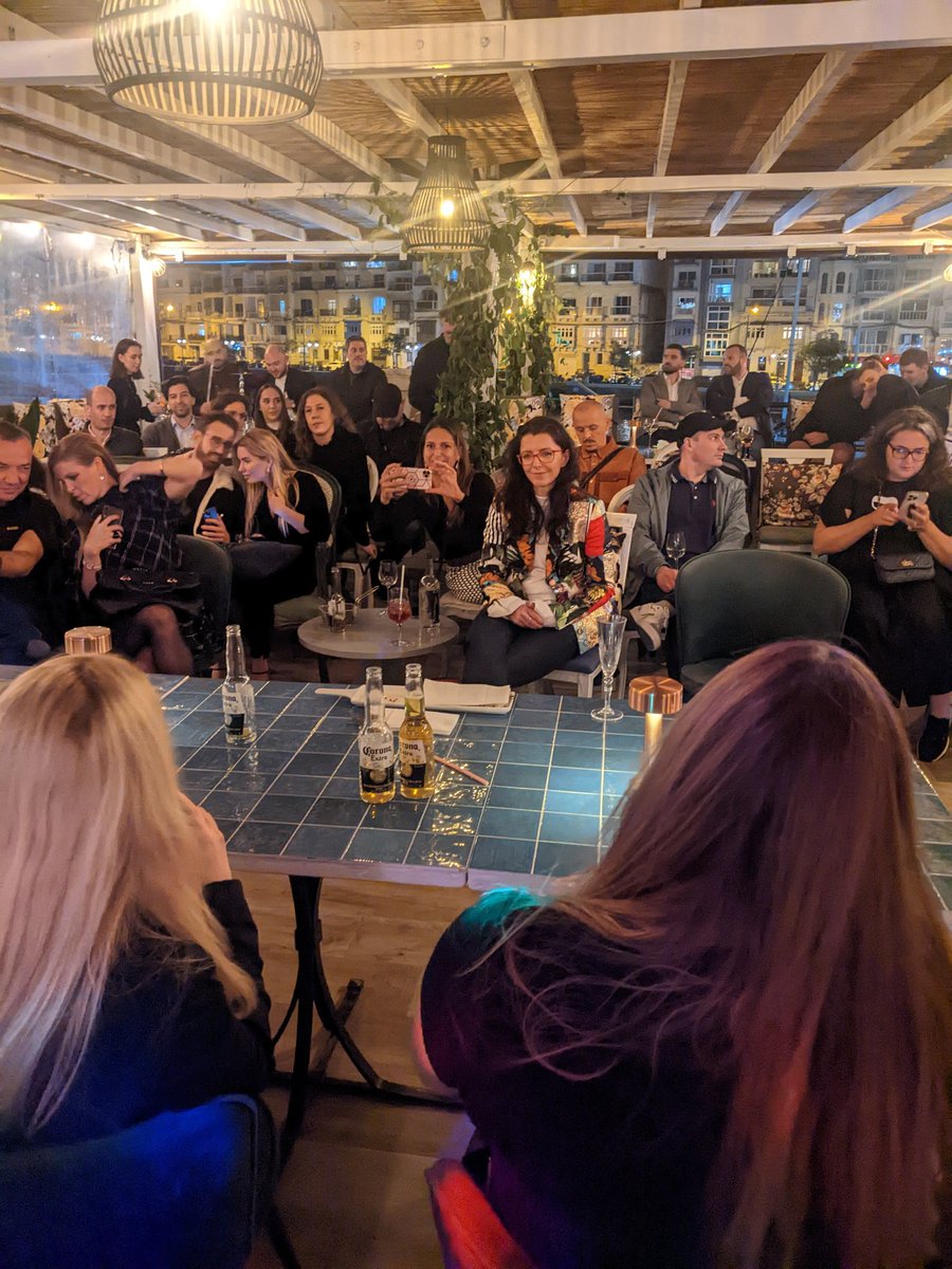 langehigh's tweet photo. Amazing panel and party in #malta   for #sigma2022 #aibc2022 from web2 to #web3, now available on YouTube CryptoMondays Global. 
Cheers to everyone who made it happen. Three more days!
@PawelSynapse 
@3aircrypto
@fun_token 
@CryptoMondaysNY @CryptoMondaysUK
#cryptomondays https://t.co/b033KAxZS3