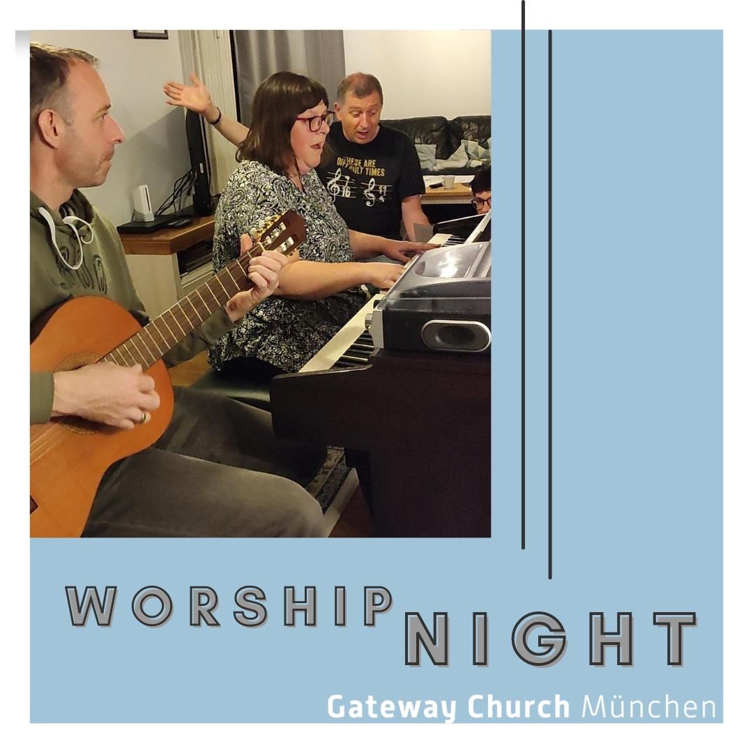 GatewayMunich's tweet photo. Join us this Friday at 20:00 for our monthly Worship Night.  It is at Nathan &amp; Rada's place - just send a DM for the address.  And of course like all our meetings there is food there too!
#gatewaychurchmünchen #gatewaychurchmunich #godlovesmunich #worshipnight https://t.co/Zo4dALjMNE
