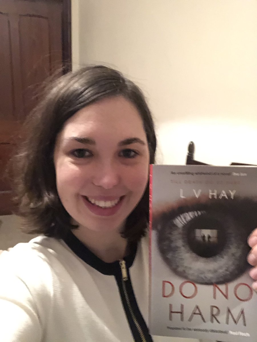 Thank you to the wonderful <a href="/LucyVHayAuthor/">Lucy V</a> for a signed copy of her book Do No Harm. I can’t wait to read it. Also thanks for the chocolates. They didn’t last long 😋