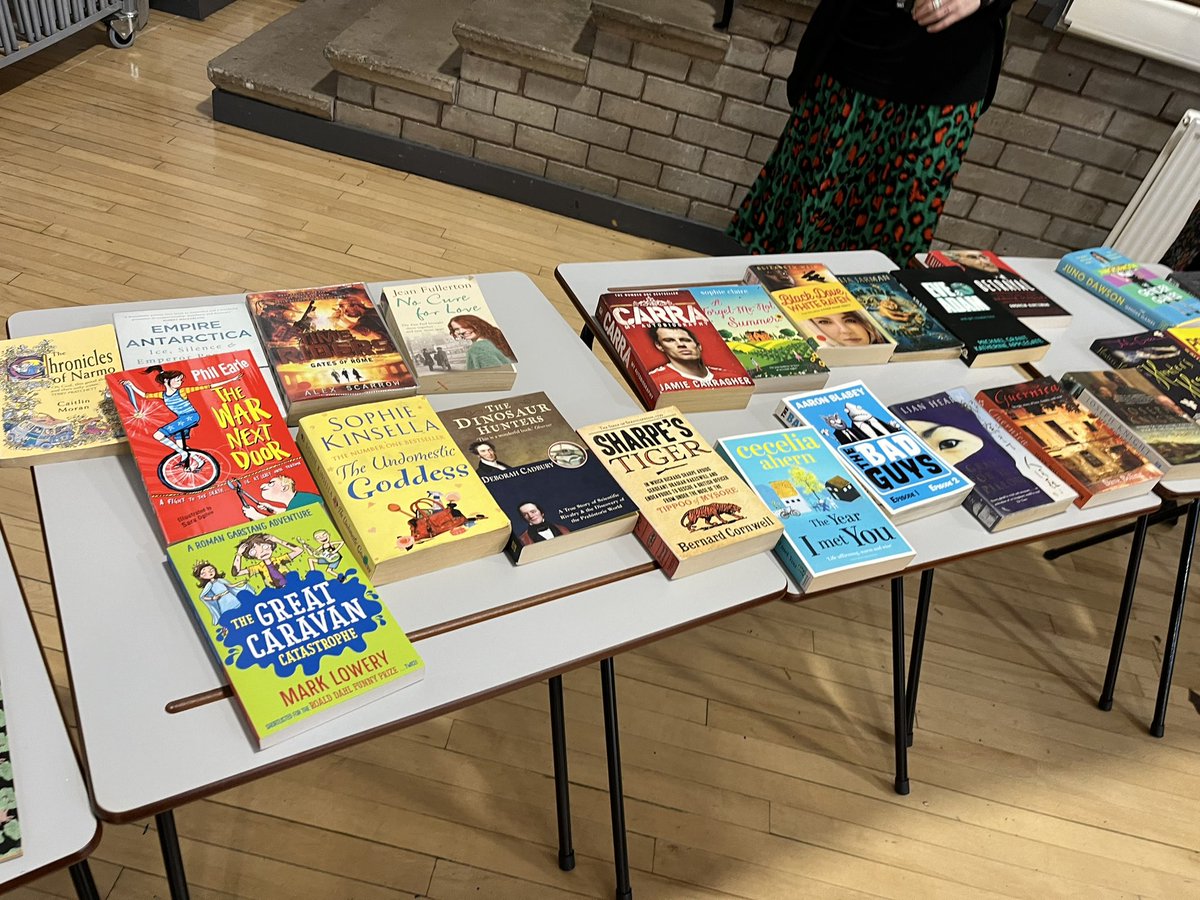 CSlowther's tweet image. Lots of books were exchanged today at the Big Book Swap which is one of our many #BookWeekScotland events. Tomorrow we are all taking part in a drop everything and read session- get your books ready! 📚 #RISE @MissKMitchell_ @SFoley_