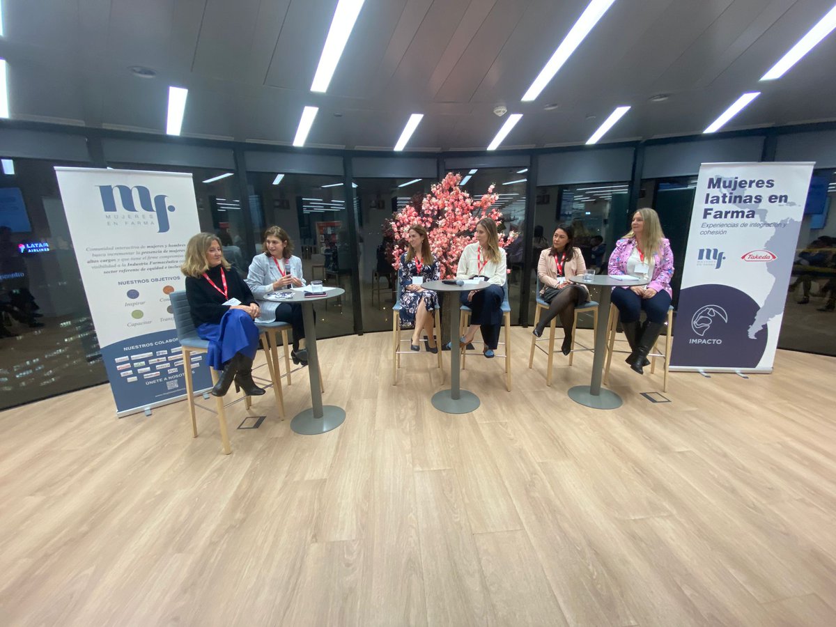 Takeda_ES's tweet photo. ¡Comienza el encuentro #MujeresLatinasEnFarma!
Un grupo de profesionales se reúnen hoy en la sede de Takeda con el objetivo de dar visibilidad a las mujeres latinas en la #IndustriaFarmacéutica a través de la #diversidad de género y de nacionalidad. ¡Abrimos hilo! @mujeresenfarma https://t.co/3Owyo0M0EI