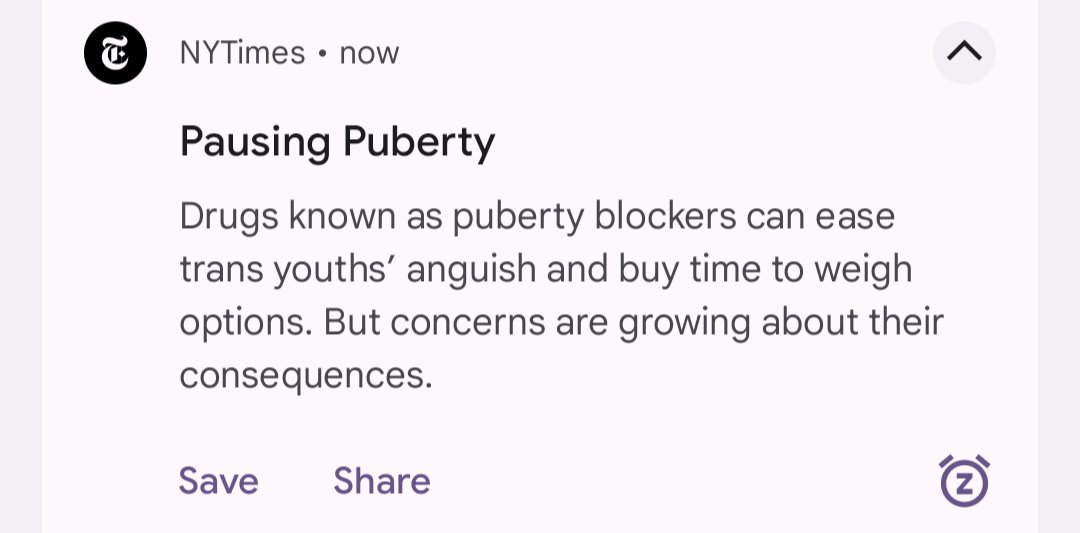 Ah yes, concerns are growing. I'm sure, given they are the subject of a NYT article that's being pushed out, those concerns are well founded and sourced in medical data.