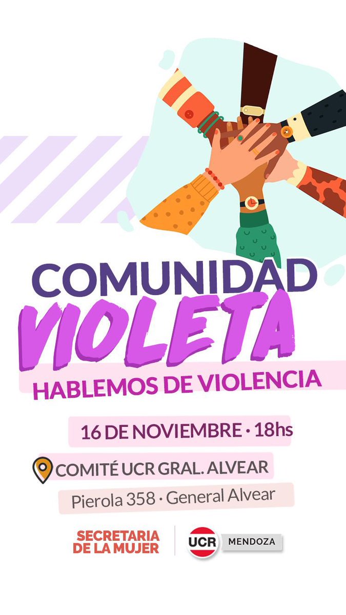 AlvearGral's tweet photo. Desde la Secretaría de la Mujer informamos que este miércoles 16/11 nos reunimos mujeres de toda la provincia en nuestro Comité Departamental para poder disfrutar de una jornada llena de formación política, diálogos, mesas de trabajo y proyectos.

Las esperamos! 🇵🇱 https://t.co/xOloHoMoqa