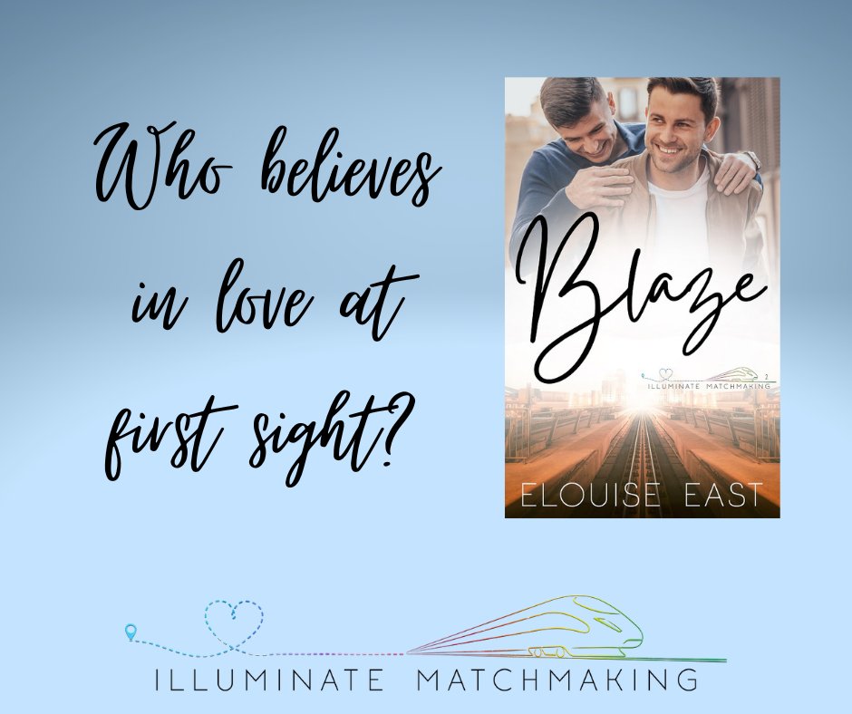 Blaze, coming soon
Illuminate Matchmaking, Book 2
readerlinks.com/l/1582080
When they meet, sparks turn into a blaze they cannot deny, but is it the right choice for them?
A love at first sight, MM matchmaking novella.
#mmromance #lgbt #matchmaking