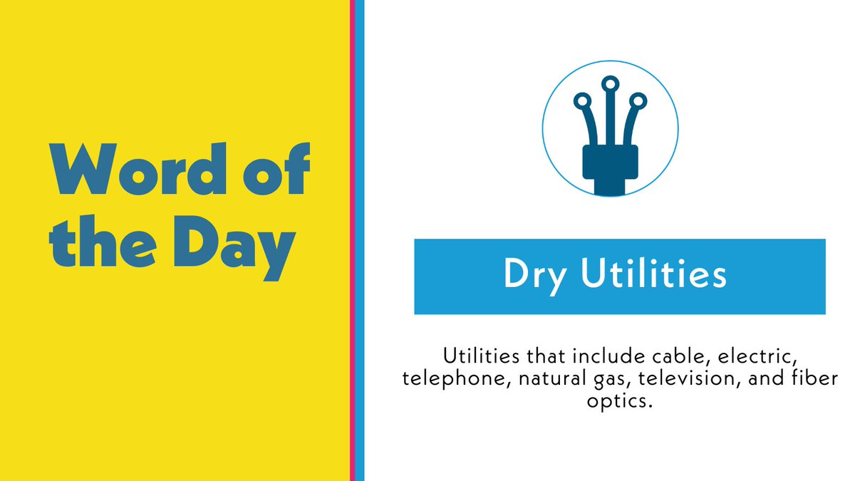 scdotCrossroads's tweet photo. We always want to make sure that you understand the ins and outs of the #SCDOTCrossroads project. 

To do that, we’ve created a word of the day campaign. Today’s word of the day is Dry Utilities. https://t.co/kuVTSpCHk2