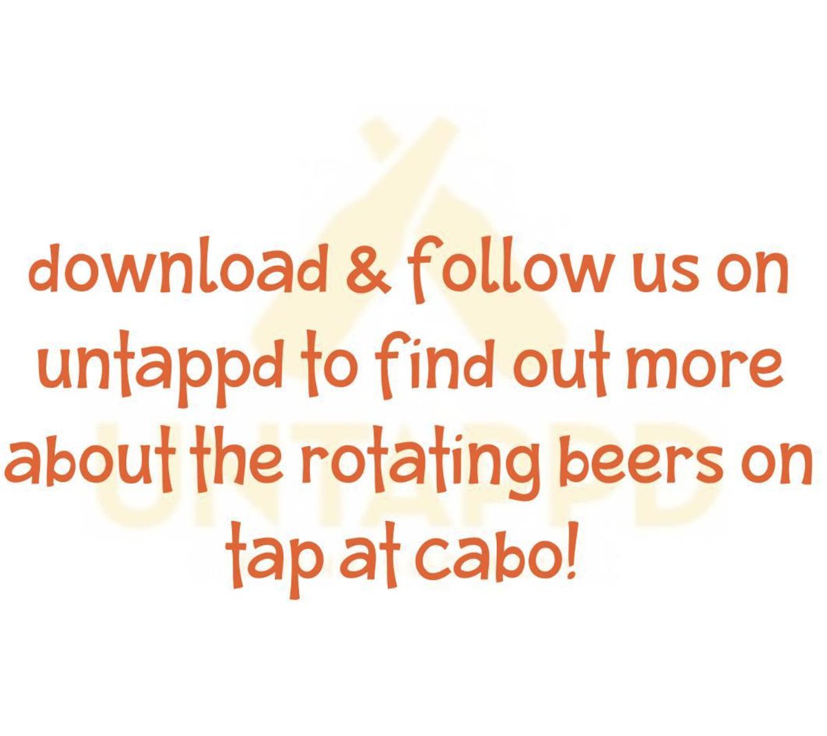 Click the <a href="/Untappd/">Untappd</a> link in bio to check out what's on tap at Cabo Fish Taco!

#happyhour #cabofishtaco #untappd #richmondva
