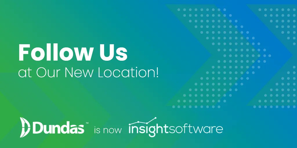 What an incredible combo! Dundas is now part of insightsoftware!  We are moving, so make sure to stay up to date with events, webinars, product updates, and more by following <a href="/insightsoftware/">insightsoftware</a>!