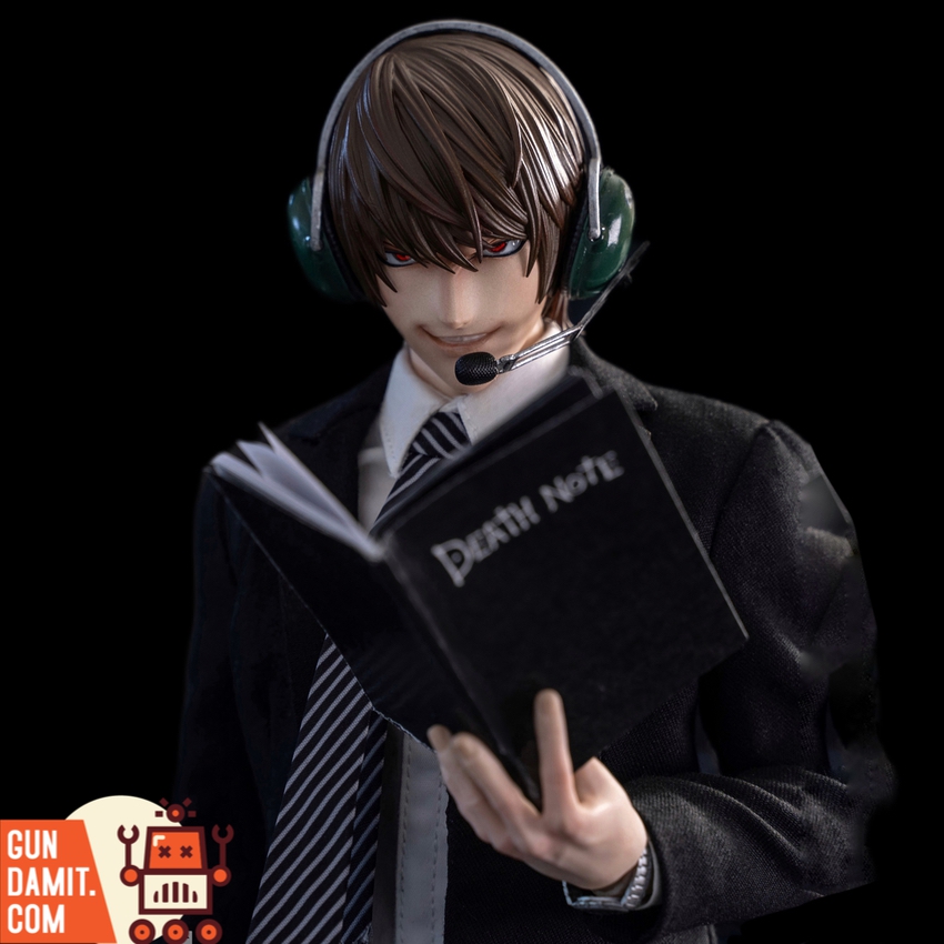GundamitStore's tweet photo. [Pre-Order] GameToys 1/6 GT-008A Death Note Yagami Light
Material: ABS, Silicone
Scale: 1/6
$135.99 Free Shipping
--------
👇links👇
https://t.co/TlVefjlVza

#gametoy #gametoys #deathnote #yagamilight #yagamiraito #kira #killer 
#actionfigure #modelkit #Gundamit #GD https://t.co/DTG52JDVqw