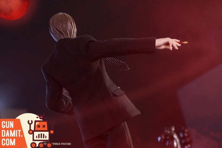 GundamitStore's tweet photo. [Pre-Order] GameToys 1/6 GT-008A Death Note Yagami Light
Material: ABS, Silicone
Scale: 1/6
$135.99 Free Shipping
--------
👇links👇
https://t.co/TlVefjlVza

#gametoy #gametoys #deathnote #yagamilight #yagamiraito #kira #killer 
#actionfigure #modelkit #Gundamit #GD https://t.co/DTG52JDVqw