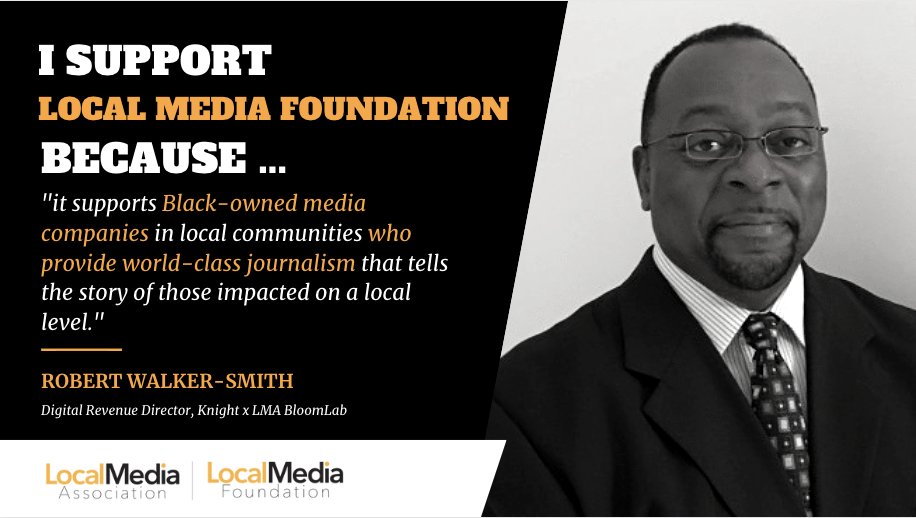 rcwalkersmith's tweet photo. #LocalMediaFoundation is working to reinvent business models for news through groundbreaking collaborations focused on business transformation. Donate on #GivingTuesday, November 29, 2022. https://t.co/8dTrxuIBzU https://t.co/5btK7TuRrL