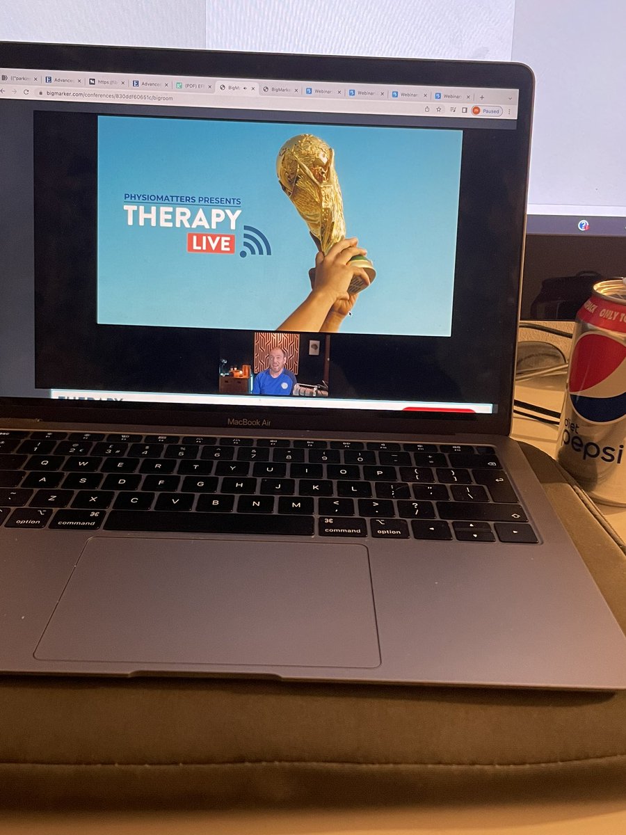 An evening of CPD 🏆#TherapyLive <a href="/TPMPodcast/">Physio Matters</a>