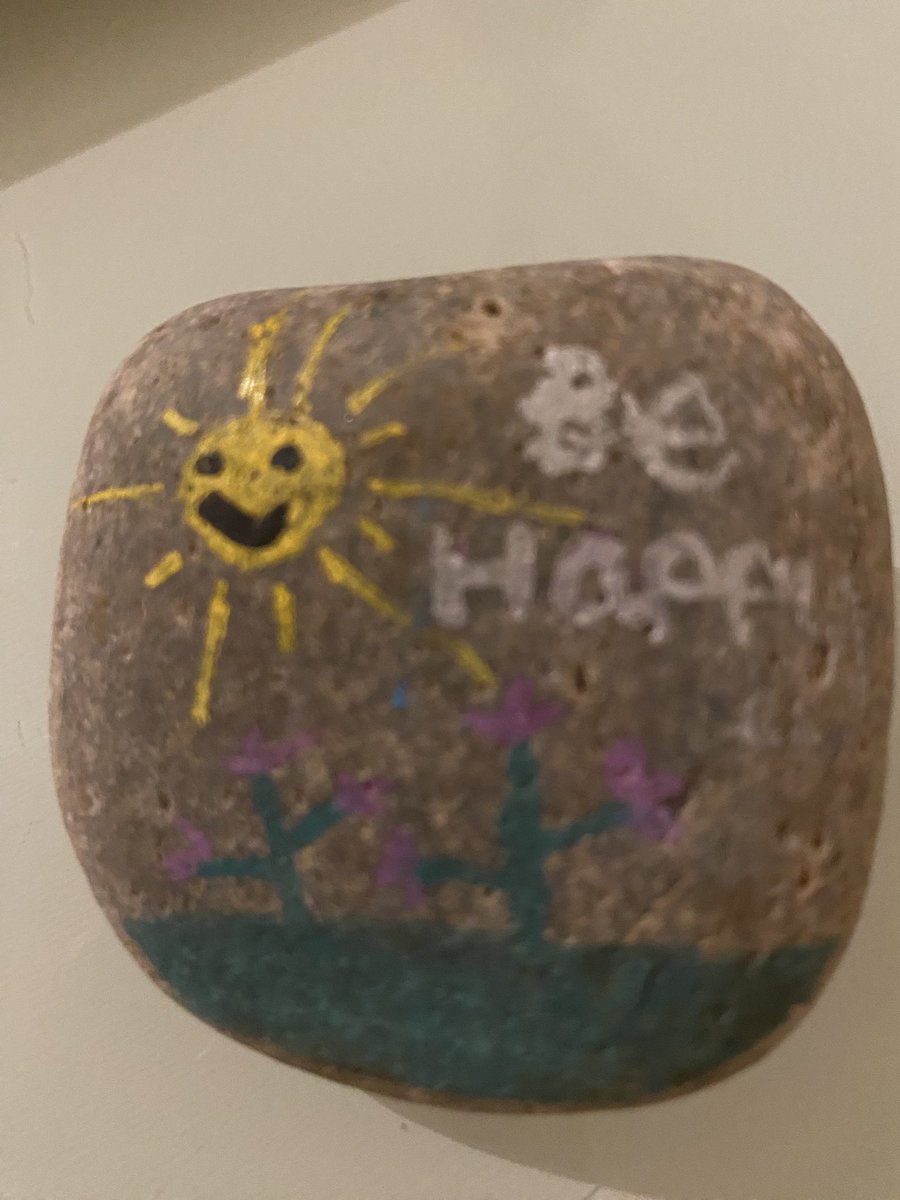 To the person who left this at the foot of a tree in the woods near the pond in Walton-on-the-Hill, thank you. It meant everything.