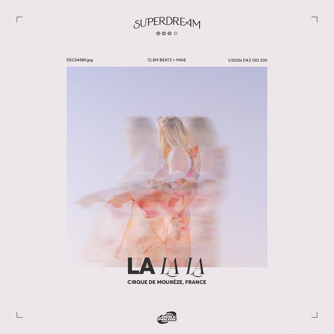 La La La has come a long way ☀️

It has gone through a lot of changes in the last 2 years, long months of thinking.
I'm very happy that we were finally able to achieve what we wanted with <a href="/thisismiae/">Miae</a>

See you on Friday 👀

Pre-save : superdream.lnk.to/lalala