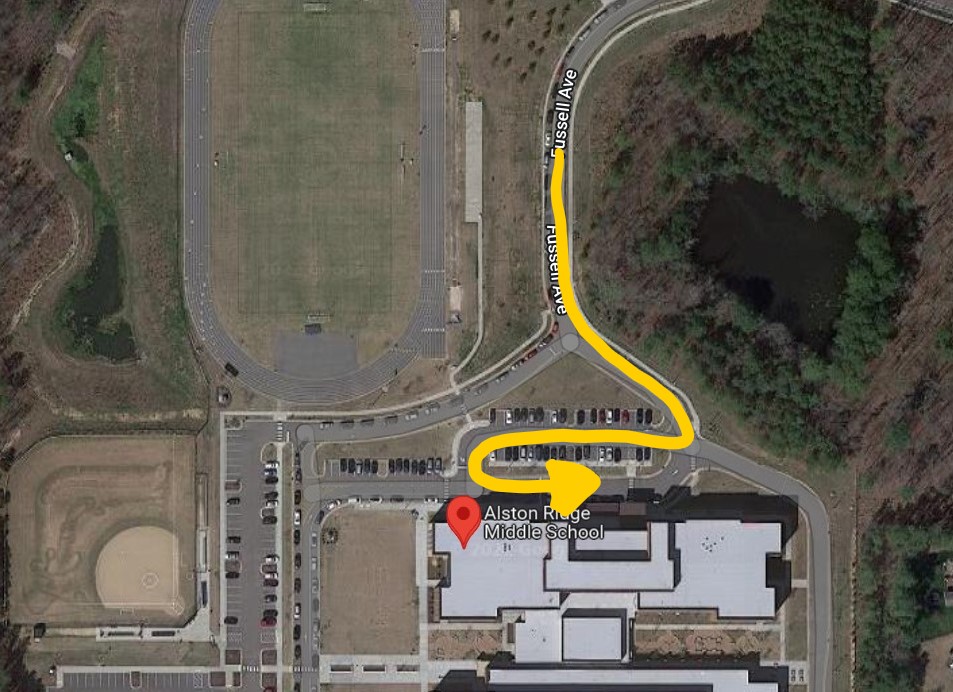 Tryouts are only 1⃣ day away!
Athletes who are tracked out should be dropped off at the front of the school tomorrow by 3:10 pm. If arriving before school dismissal, see the map below for drop off procedures to avoid carpool traffic!