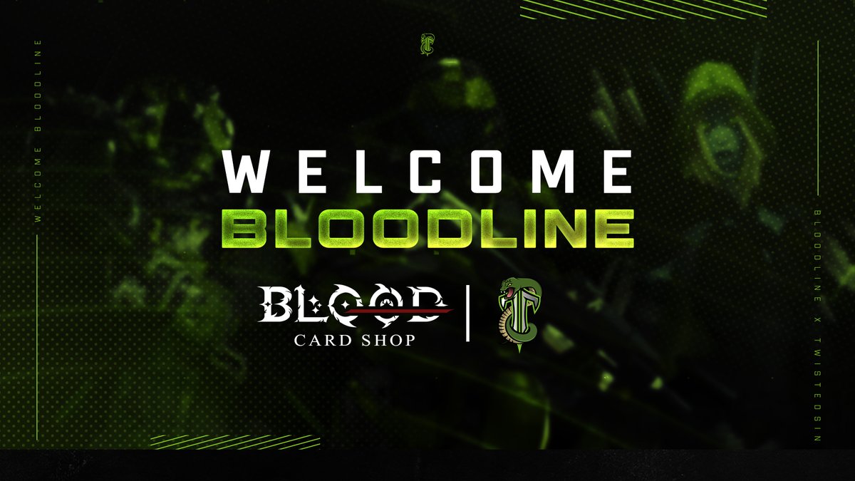 TwistedSinGG's tweet photo. Welcome to the family @BloodlineCS. Let's get to work! https://t.co/Dj2nSJ19KQ