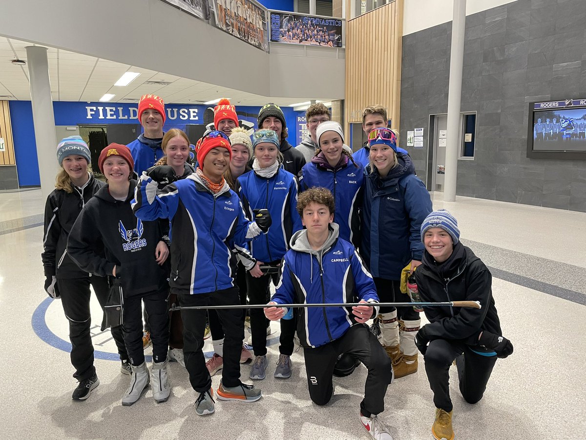 New to Rogers athletics this year is Nordic Ski! Good turnout thus far but still room for more athletes! See Coach Litchy for more info today!