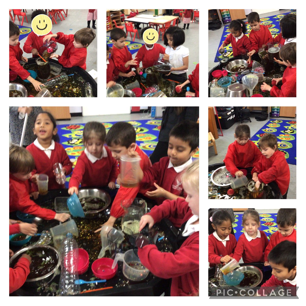Reading room on the broom inspired us to make our own potions this week. We could become ten times bigger, grow wings or turn into a witch, a frog or even a dragon 🪄@kestrelmead