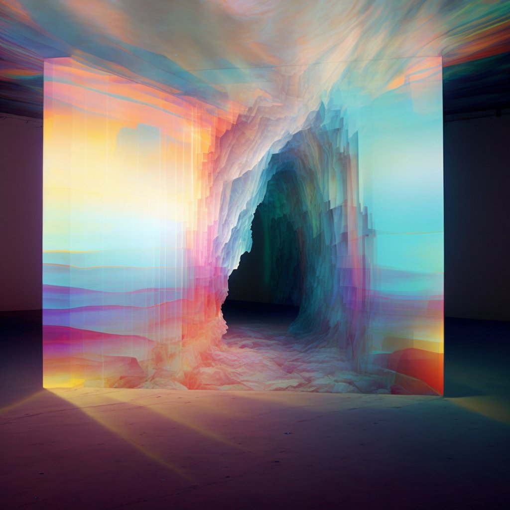 @hazyartworks "Enter the Void"⬛️🟦🟨🟥
"Unknown Spaces" collection
  3 ed | 3,33 $XTZ