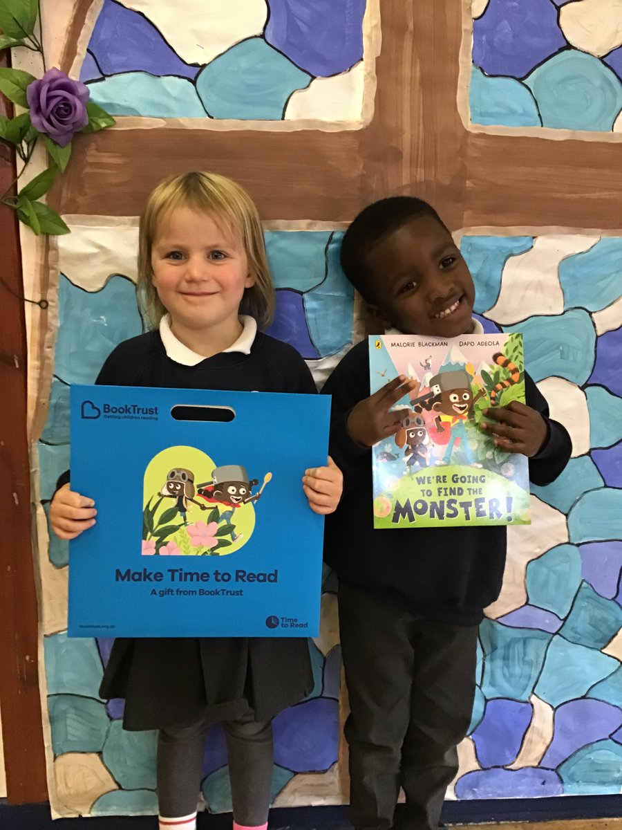 stjudeslambeth's tweet photo. Thank you @Booktrust for our gifted #reading #books for our reception children! We loved reading 'We're Going To Find The Monster!' by @malorieblackman and Dapo Adeola, and can't wait to share them with our families at home ๐๐๐ #HerneHill #Lambeth #MakeTimeToRead https://t.co/g4Pv8LWD6Z