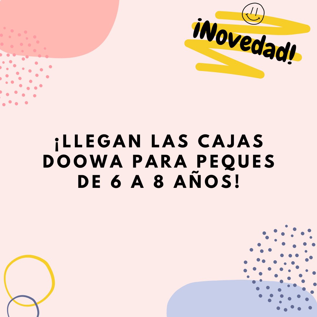 DoowaLibros's tweet photo. ¡GRANDES NOVEDADES! Ya está aquí, por fin, la esperadísima... ¡caja Doowa de 6 a 8 años! 🥳 https://t.co/ZcoIcw8EwZ