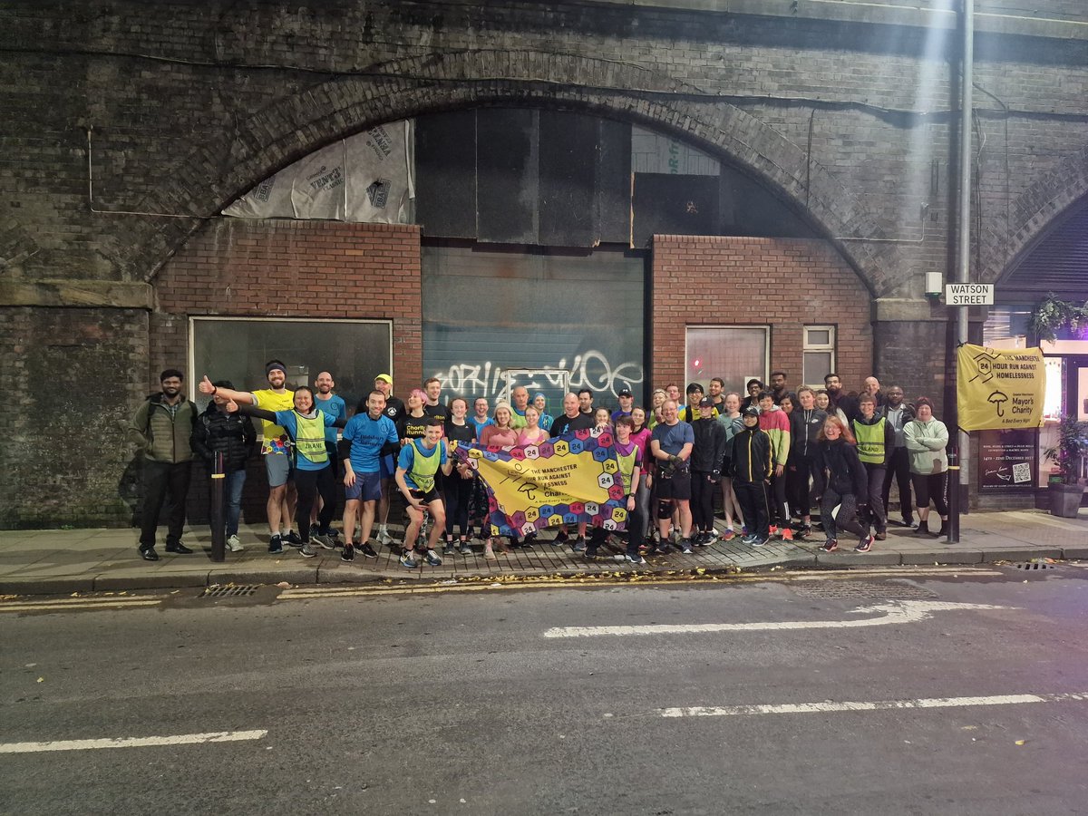 Manchester 24 Hour Run Against Homelessness tweet media