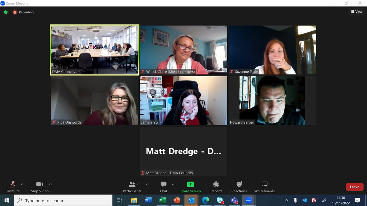 ClaireEMWood's tweet photo. Thoroughly enjoyed attending the DMA Council Chairs meeting today.  Great discussion &amp; an excellent example of good hybrid working in action! @DMA_UK @pragmatik https://t.co/mxngo8HLnE