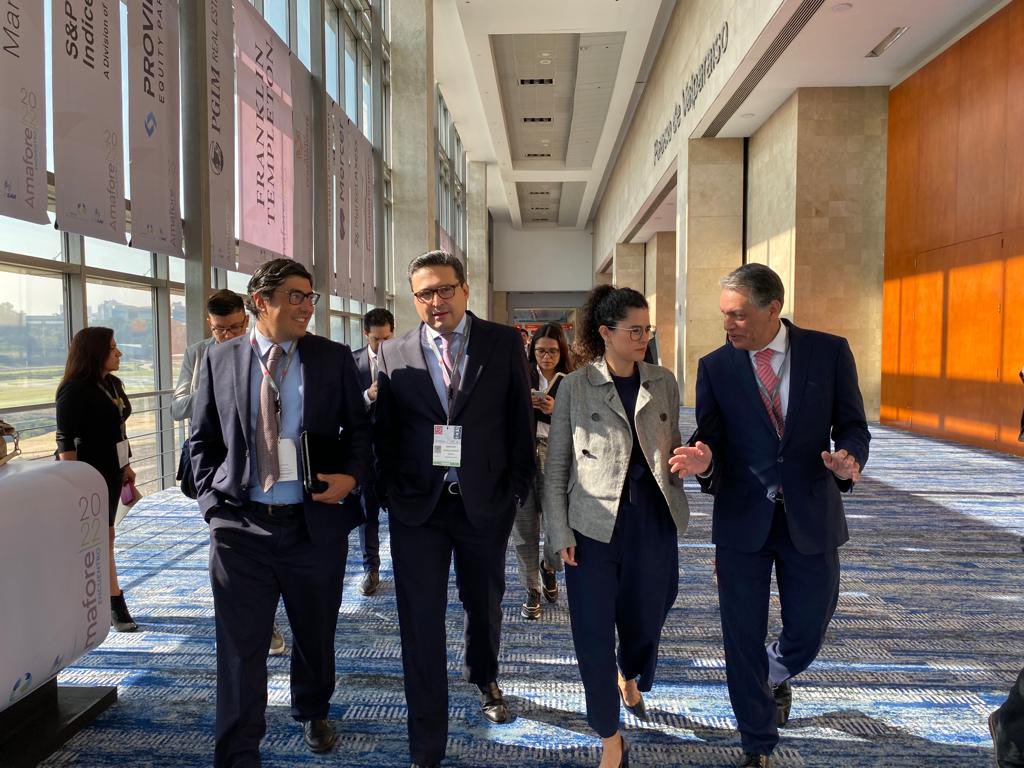 IPliego's tweet photo. Esta mañana participé en el Encuentro @Amafore_mx 2022, donde reiteré el compromiso de la @CONSAR_mx por impulsar una reingeniería en el sistema de cuentas individuales, poniendo en el centro a las y los trabajadores. https://t.co/tchMo6TBrc